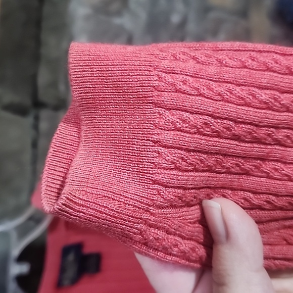 TODAY⚡️Brooks Brothers Silk Cashmere Thin Ribbed Cardigan sz L - Picture 6 of 9